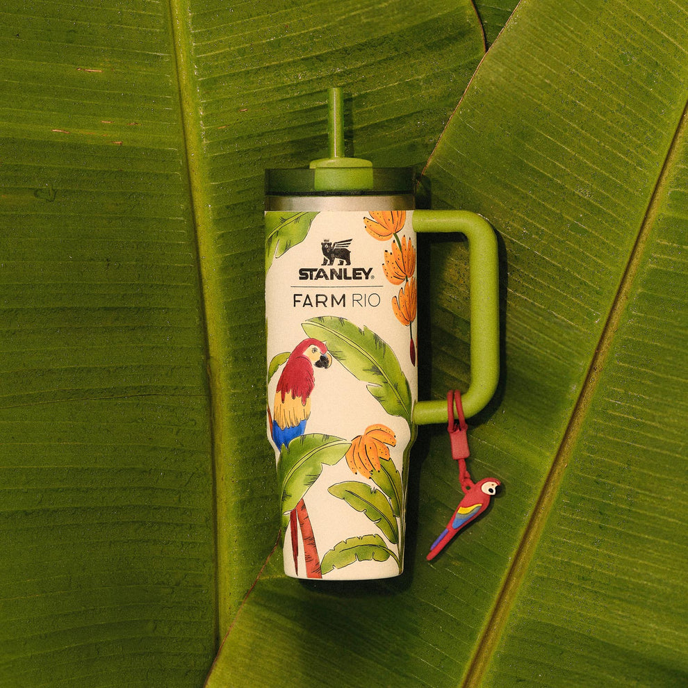 Stanley 1913 Stanley 1913 x FARM Rio Quencher® H2.0 Flowstate™ Tumbler 40 OZ in Farm Rio Tropical Destiny