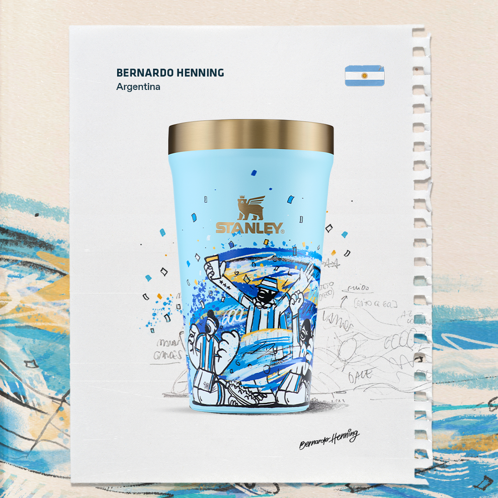 Stanley 1913 The Fútbol Artist Collection Everyday Tumbler 16 OZ in Argentina