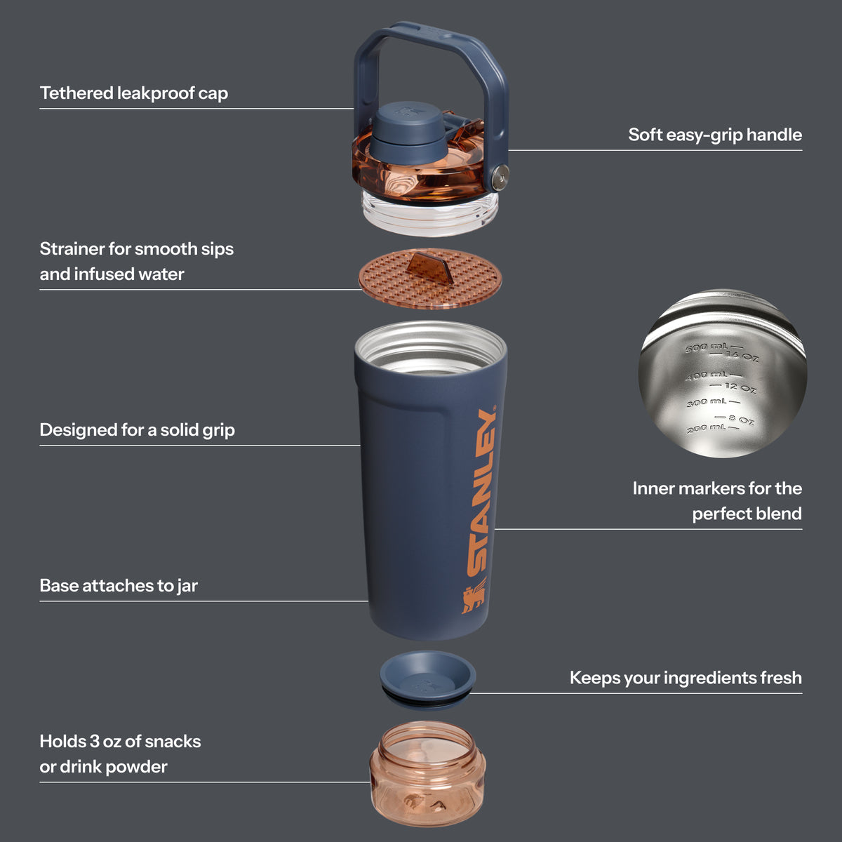 The Activate Shaker Bottle | 20 OZ