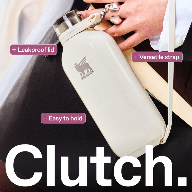 Stanley 1913 The Stanley Clutch Bottle 16 OZ in Rose Quartz Gloss