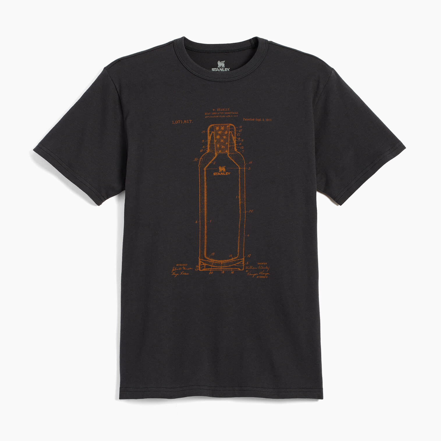 The Patent Essential Tee: Black / XS