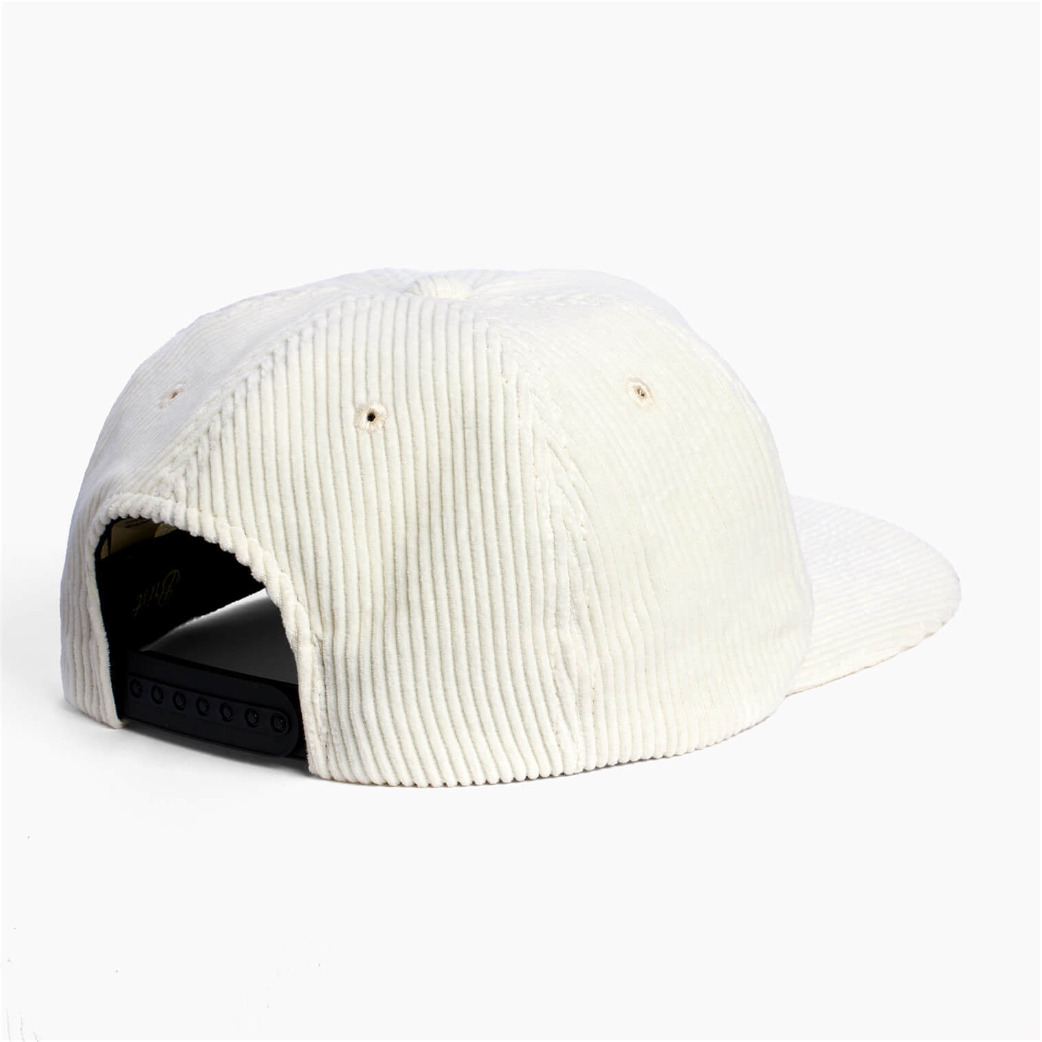 The Stack Patch Corduroy Cap: Pale Stone / One Size