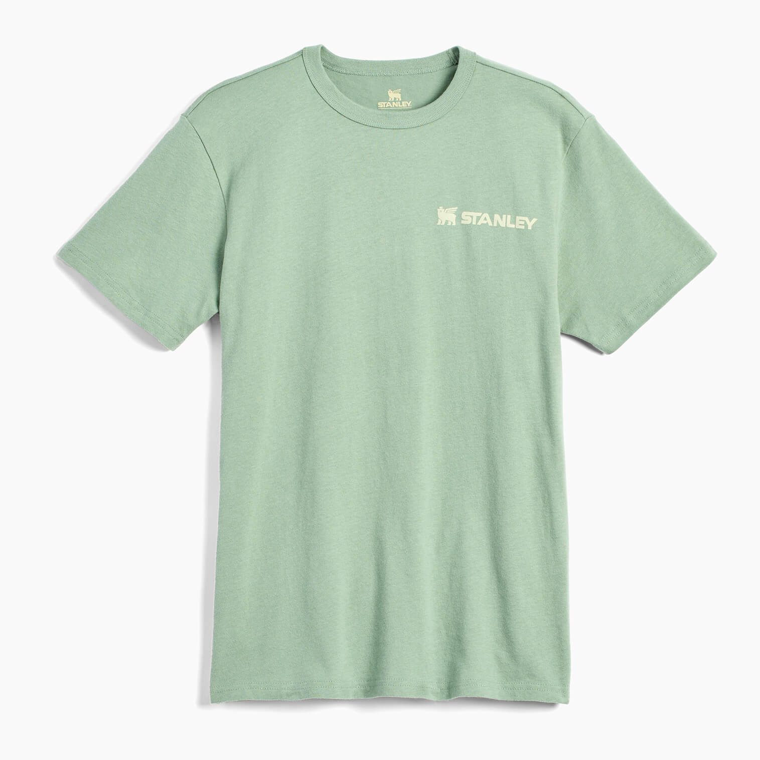 The Stack Essential Tee: Stanley Green / XS