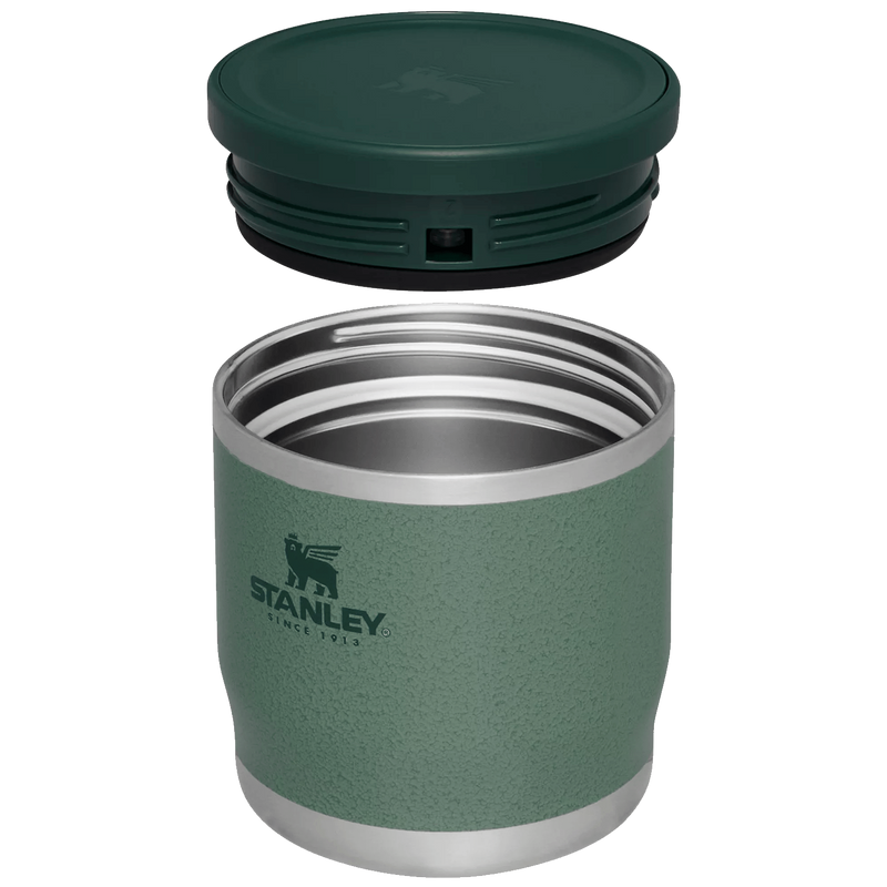 Stanley 1913 Adventure To-Go Food Jar 12 OZ in Hammertone Green | Cross Section View