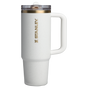 The Stanley Quencher ProTour Flip Straw Insulated Tumbler 30 Oz in Cream Moon White