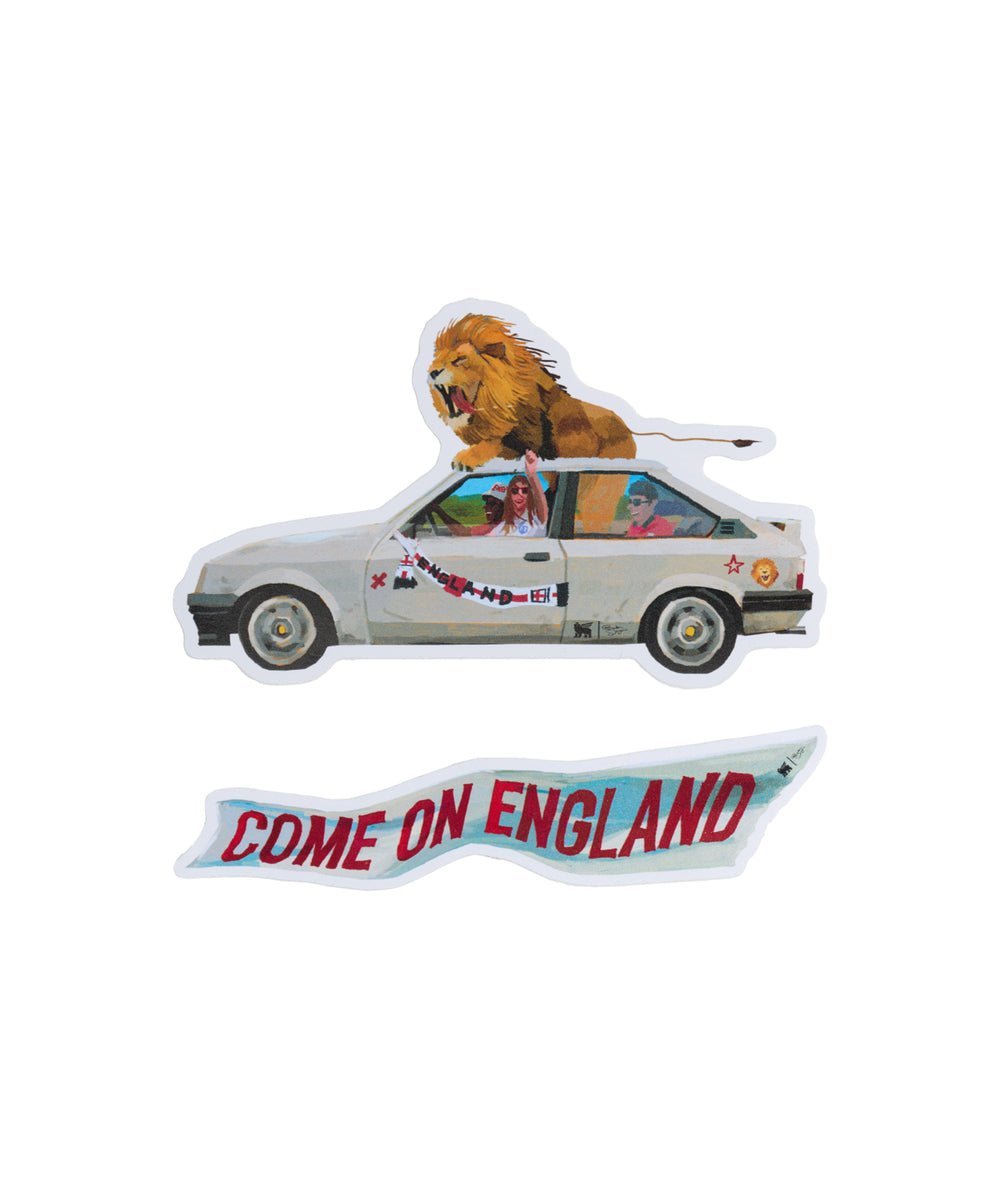 Stanley 1913 Stanley 1913 x England Fútbol Artist Sticker Pack | View 1