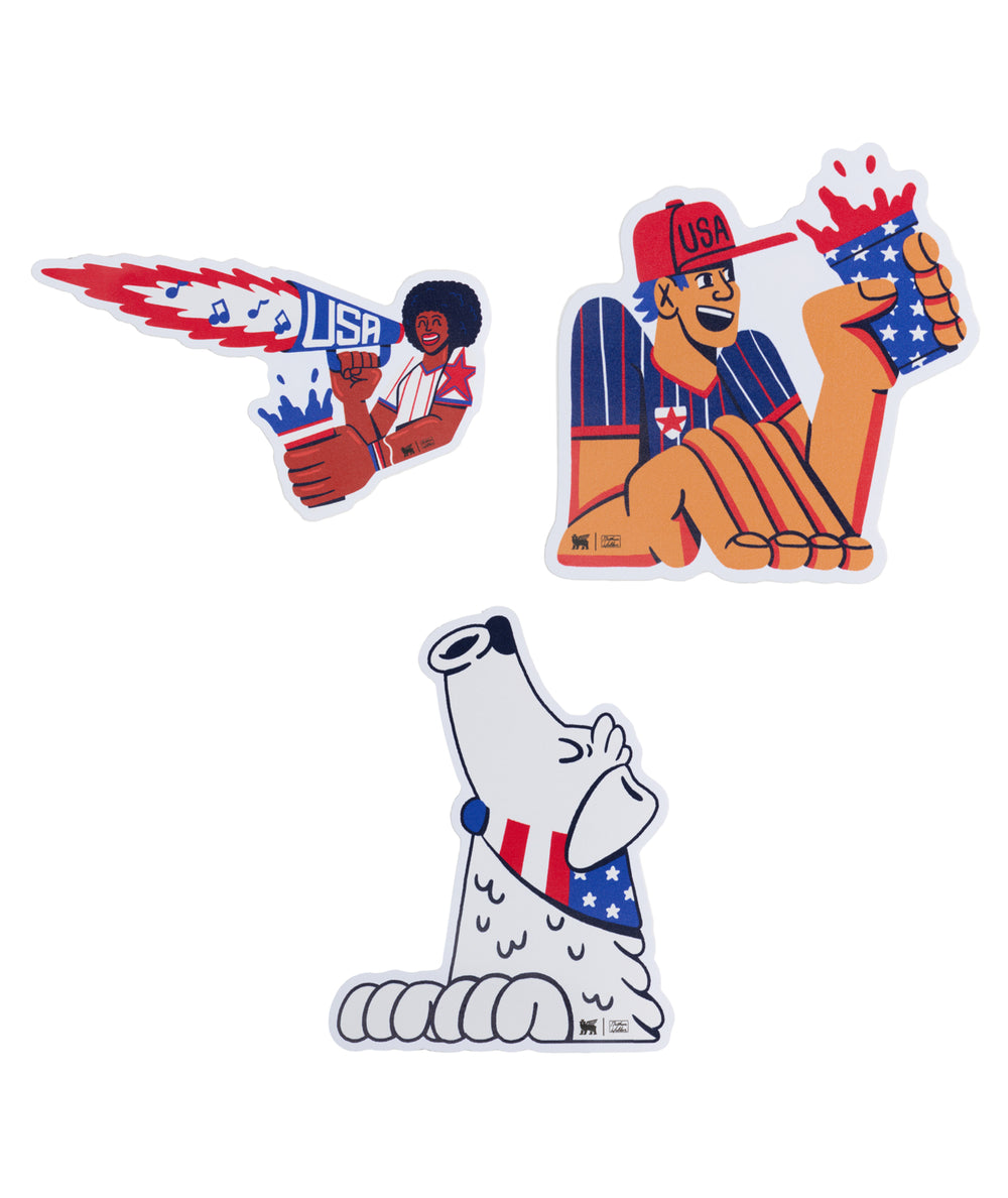 Stanley 1913 Stanley 1913 x USA Fútbol Artist Sticker Pack  | View 1
