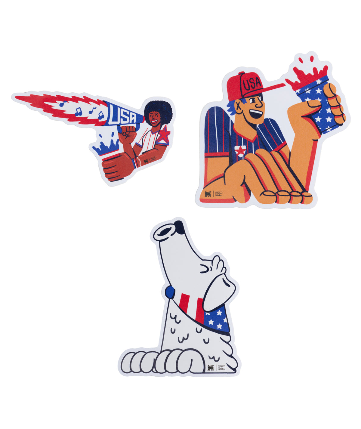 Stanley 1913 Stanley 1913 x USA Fútbol Artist Sticker Pack  | View 2