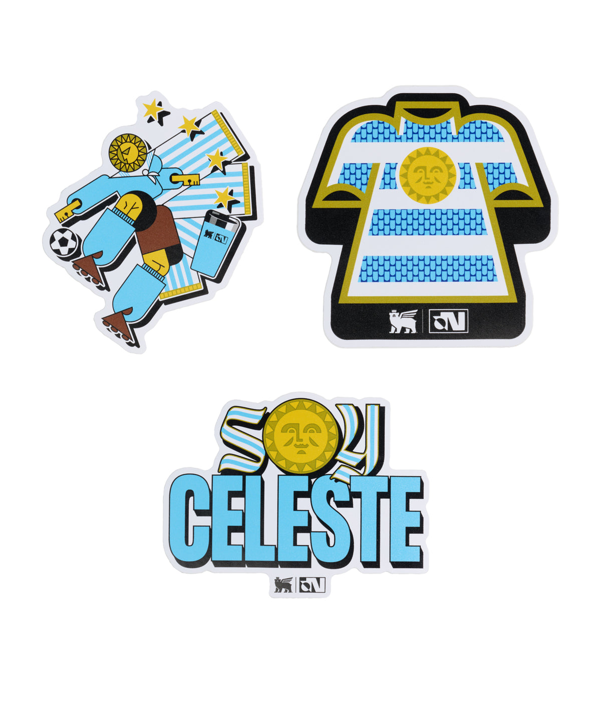 Stanley 1913 Stanley 1913 x Uruguay Fútbol Artist Sticker Pack | View 2