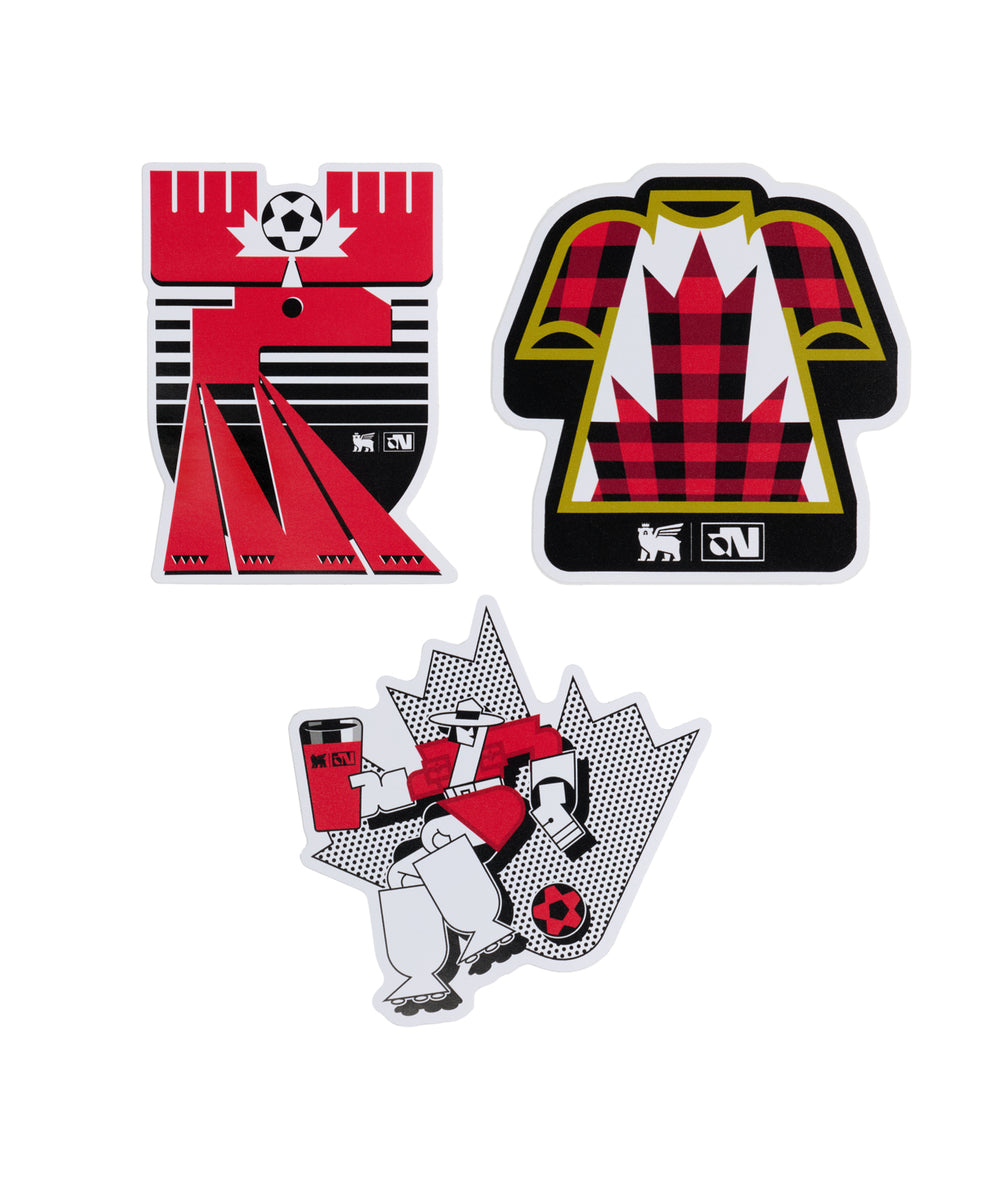 Stanley 1913 Stanley 1913 x Canada Fútbol Artist Sticker Pack | View 1