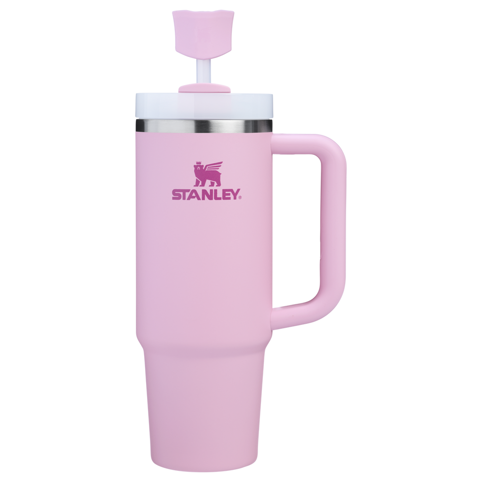 Stanley 1913 The Stay Smooth Straw Topper 2-pack in Cherry Blossom