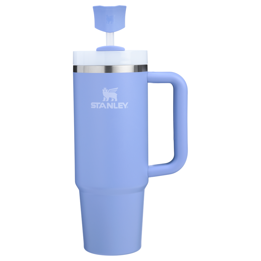 Stanley Quencher Stay Smooth Straw Top Cover In Hydrangea Purple