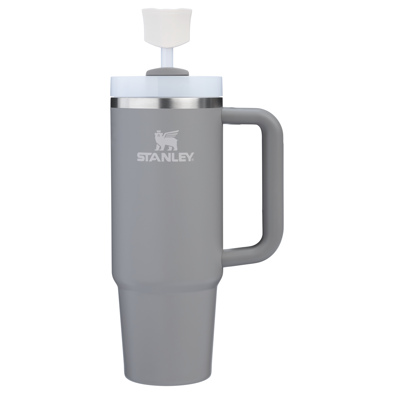Stanley 1913 The Stay Smooth Straw Topper 2-pack in Pale Stone | View 1