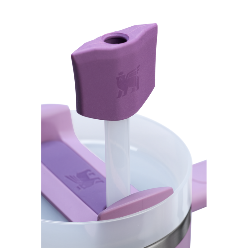 Stanley 1913 The Stay Smooth Straw Topper 2-pack in Dark Lilac
