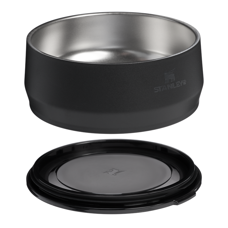 Stanley 1913 The Stanley Pet Bowl 3-cup 24 OZ - Stanley Create in Black 2.0 | Cross Section View