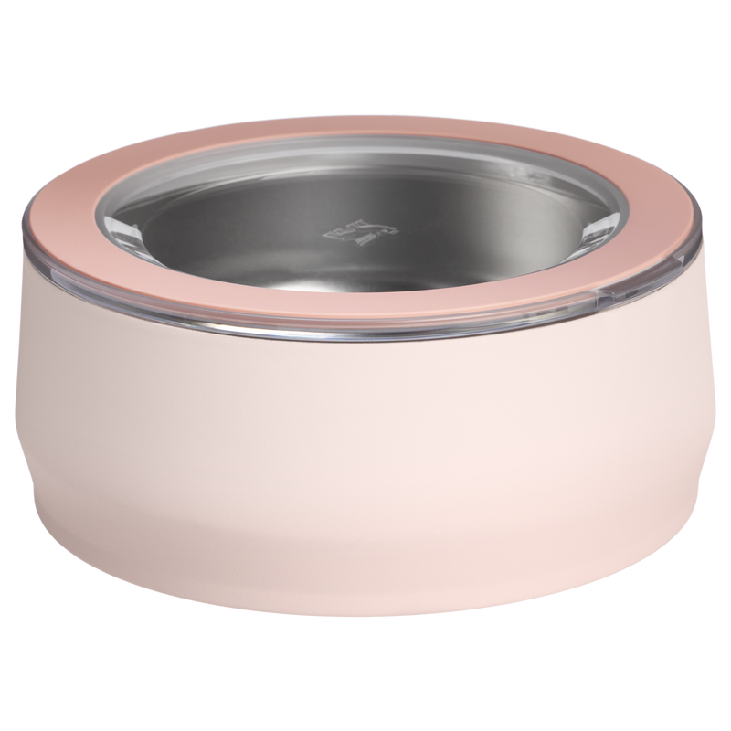 Stanley 1913 The Stanley Pet Bowl 3-cup 24 OZ in Rose Quartz | Back View