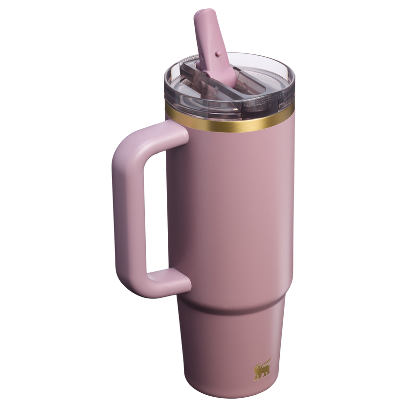 Stanley Quencher Pro Tour – Tumbler Con Cannuccia 30 Oz (887 Ml) Twilight, Acciaio Inox Riciclato, Isolato - 5