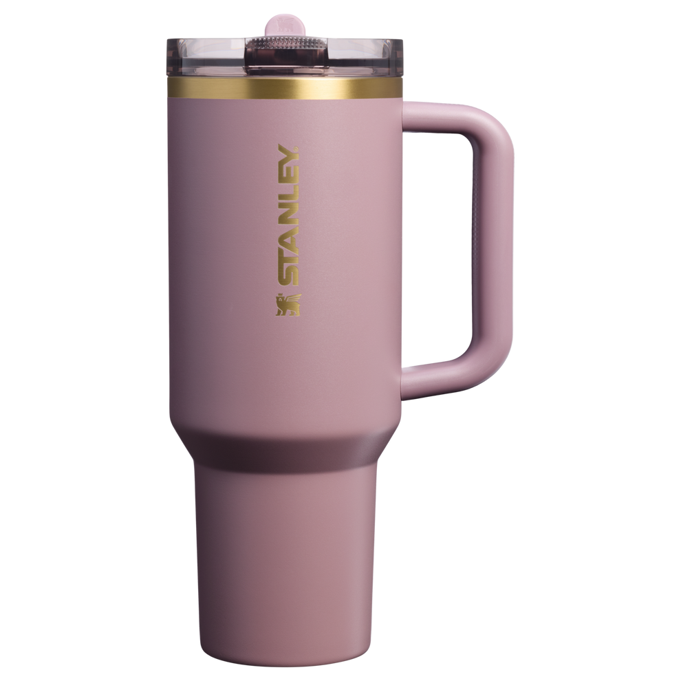 Stanley 40 OZ Quencher ProTour Flip Straw Tumbler In Cashmere Pink