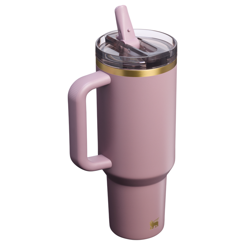 Stanley 1913 The Quencher ProTour Flip Straw Tumbler 40 OZ in Cashmere | Back View