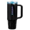 Stanley Caitlin Clark Collab 30 OZ Quencher ProTour Flip Straw Tumbler In Black