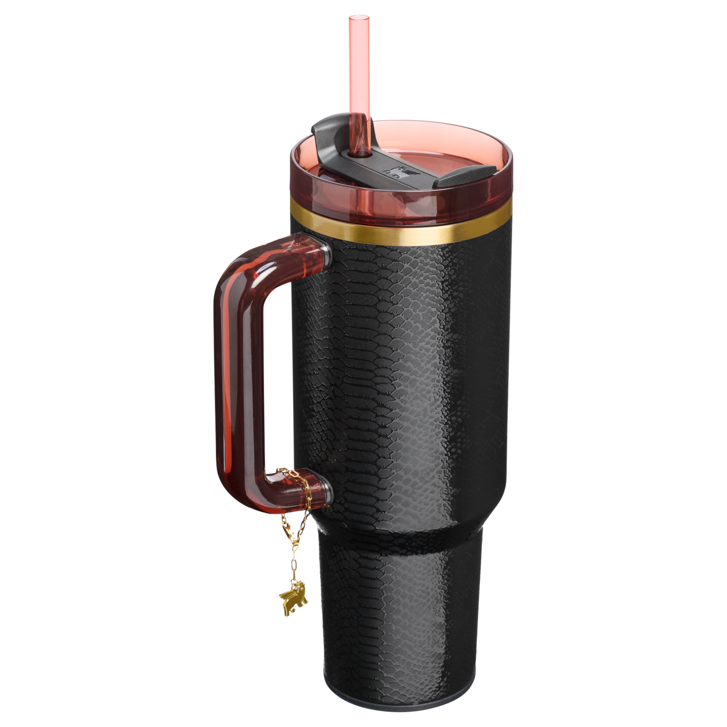 Stanley 1913 The Quencher® Luxe H2.0 Flowstate™ Tumbler in Black Snakeskin | View 1