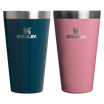 Stanley 16 OZ Stacking Pint Glass Set Of Two In Blue and Pink