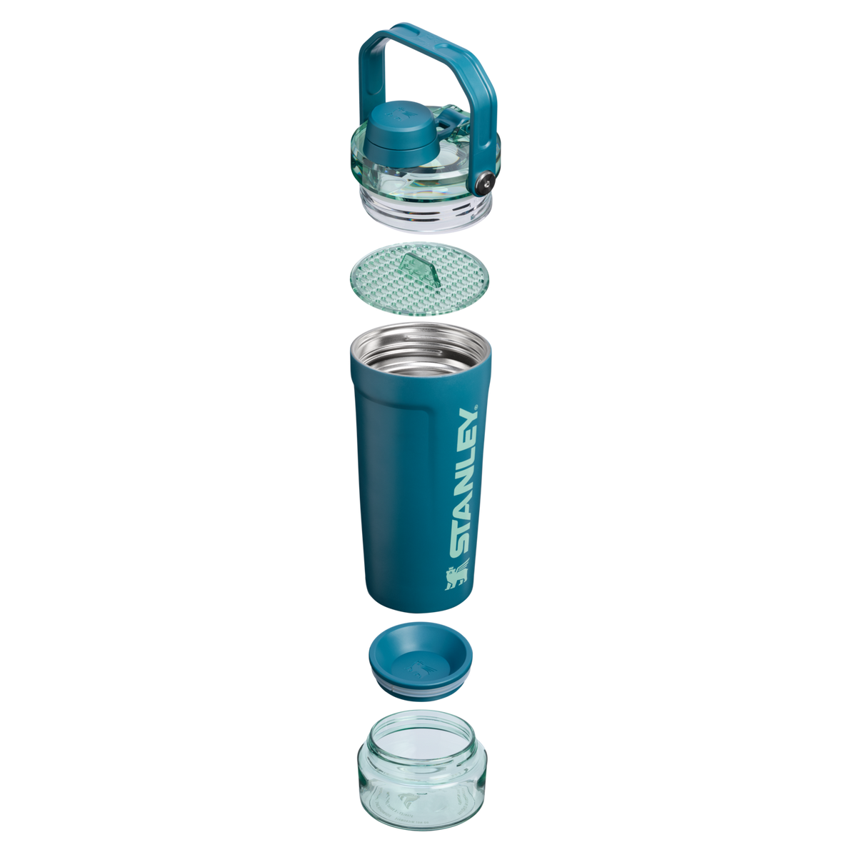 Stanley 1913 The Vitalize™ Shaker Bottle 20 OZ in Coastal Teal