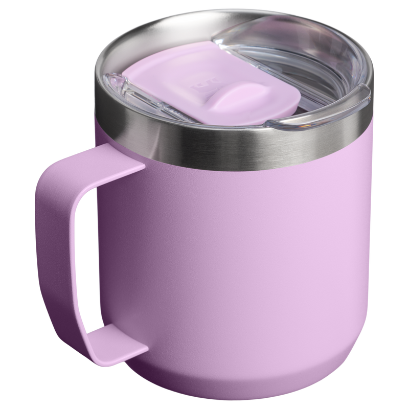 Stanley 1913 Classic Legendary Camp Mug 12 OZ in Soft Orchid | Back View
