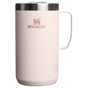 Swatch for Stanley 1913 The Stay-Hot Camp Mug 24 OZ in Rose Quartz