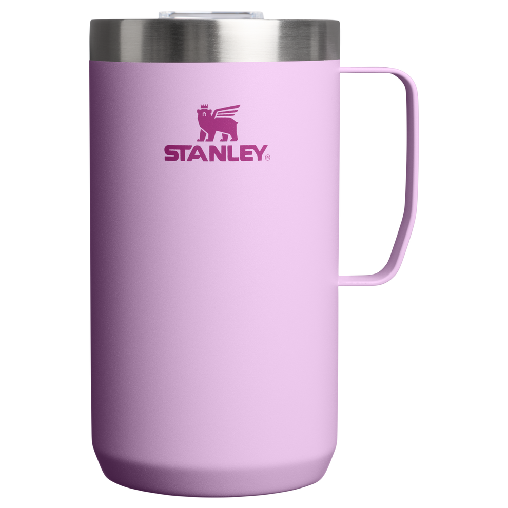 Stanley 1913 The Stay-Hot Camp Mug 24 OZ in Soft Orchid