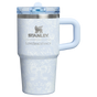 Swatch for Stanley 1913 Stanley 1913 x LoveShackFancy Holiday Quencher® ProTour Flip Straw Tumbler 20 OZ in Toscana Toile Alpine Blue | Front View
