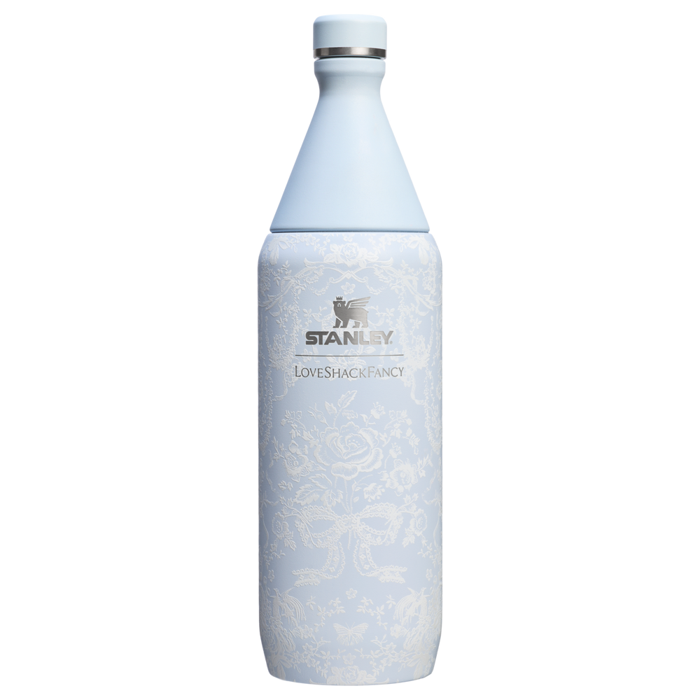 Stanley 1913 Stanley 1913 x LoveShackFancy Holiday Reserve All Day Wine Set 34 OZ 11 OZ in Toscana Toile Alpine Blue | View 5