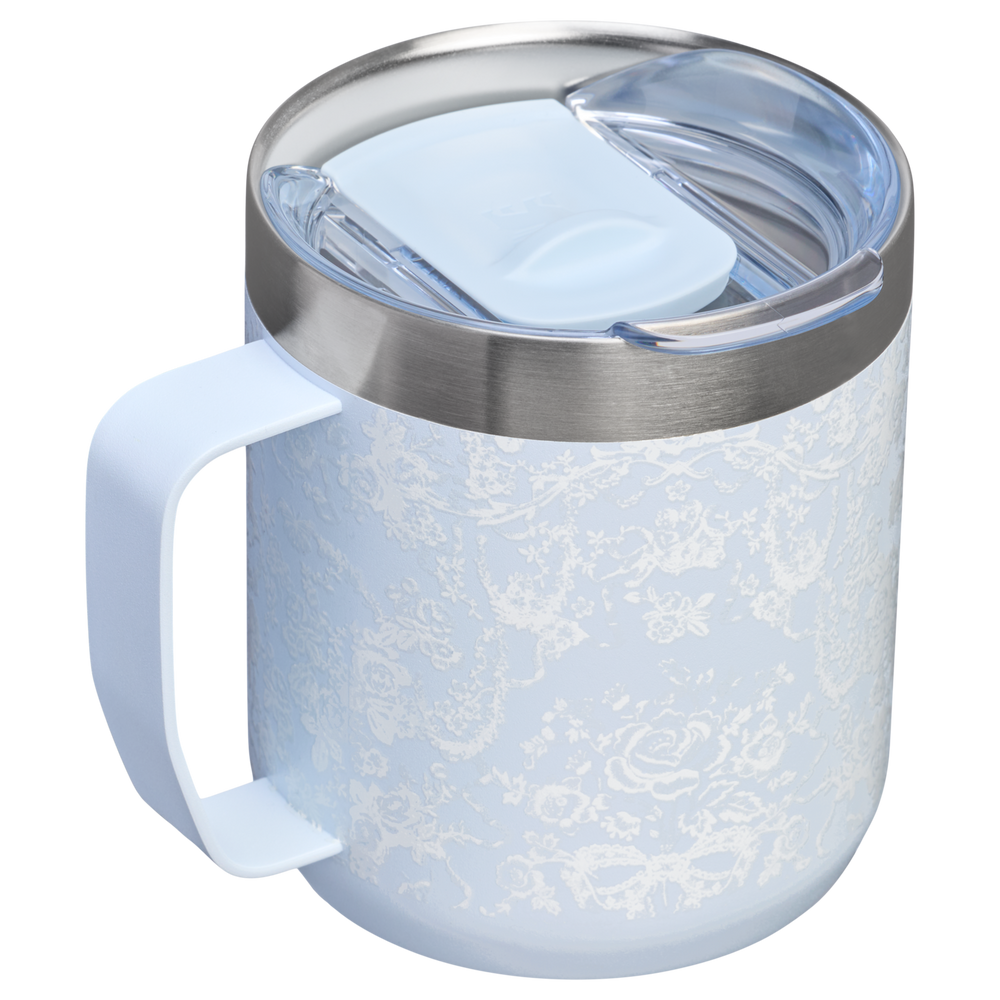 Stanley 1913 Stanley 1913 x LoveShackFancy Holiday Everyday Camp Mug Set 12 OZ in Toscana Toile Alpine Blue | View 2