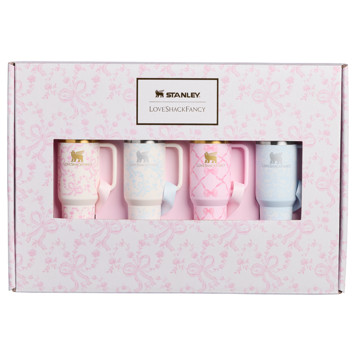 Stanley 1913 x LoveShackFancy Holiday Quencher ProTour Ornament Set