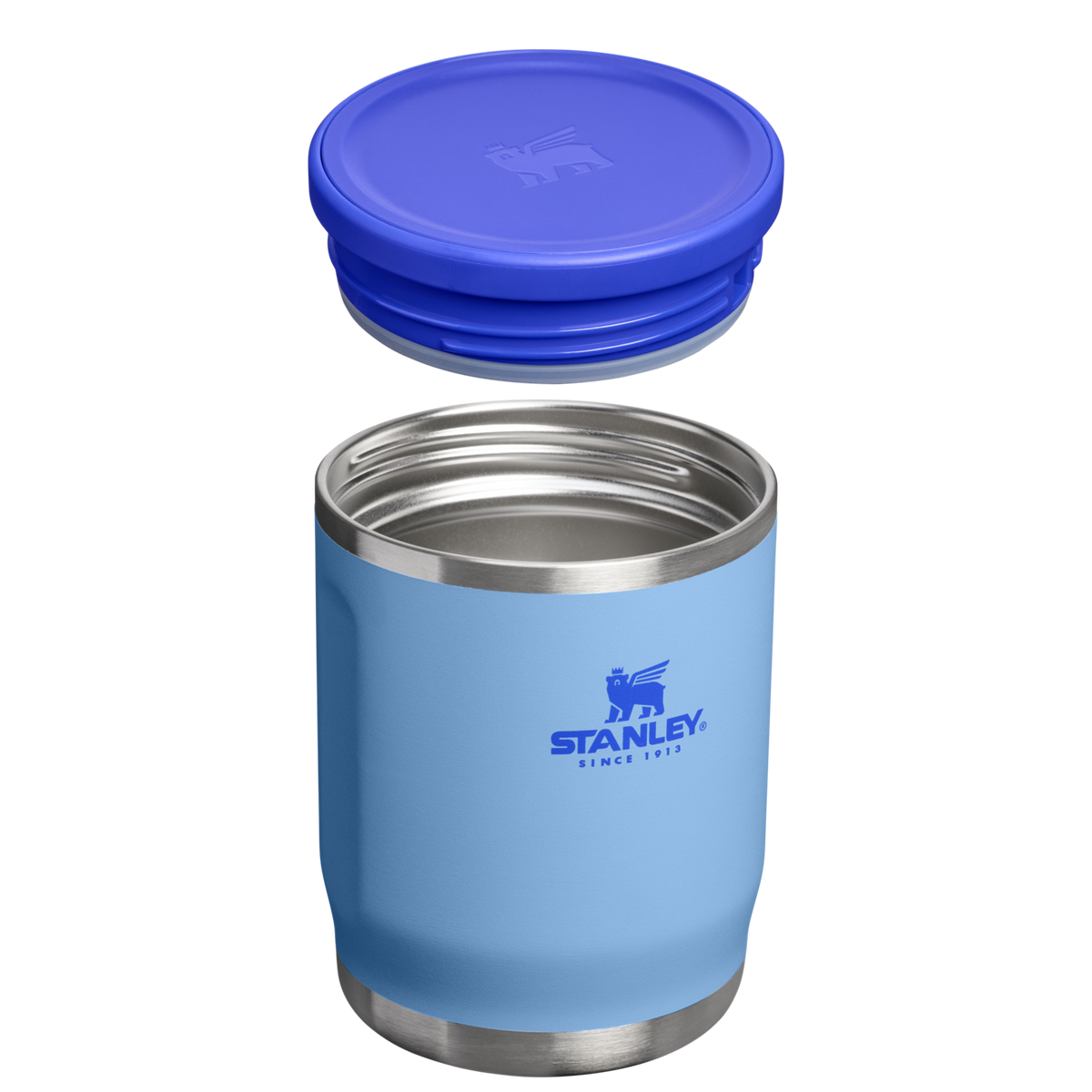 Stanley 1913 Adventure To-Go Food Jar 18 OZ in Blue Sky | Cross Section View