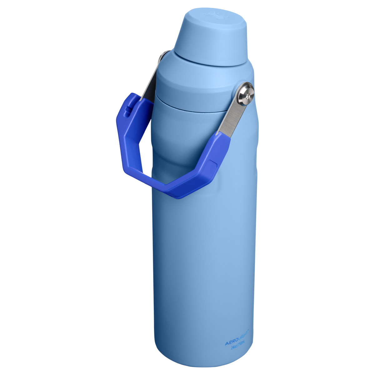 Stanley 1913 IceFlow™ Bottle with Fast Flow Lid 24 OZ in Blue Sky | Back View