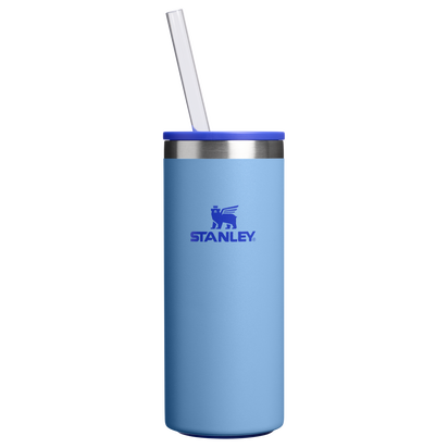 Stanley 1913 The Everyday Slim Can Cooler Cup 10 OZ in Blue Sky | Front View
