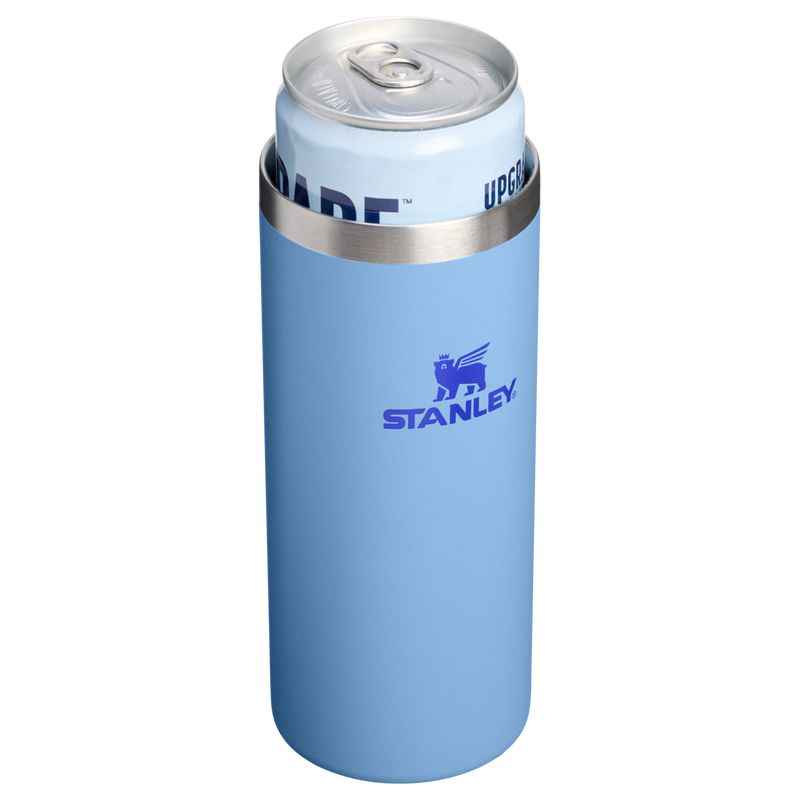 Stanley 1913 The Everyday Slim Can Cooler Cup 10 OZ in Blue Sky | Open View