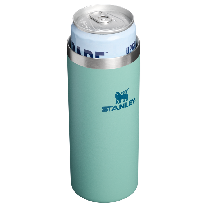 Stanley 1913 The Everyday Slim Can Cooler Cup 10 OZ in Spring Green | Open View