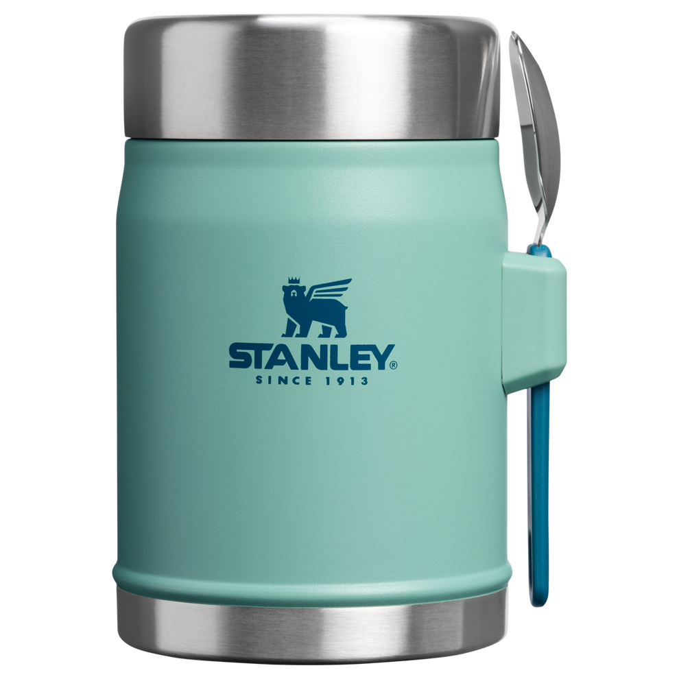 Stanley 1913 Classic Legendary Food Jar + Spork 14 OZ in Spring Green