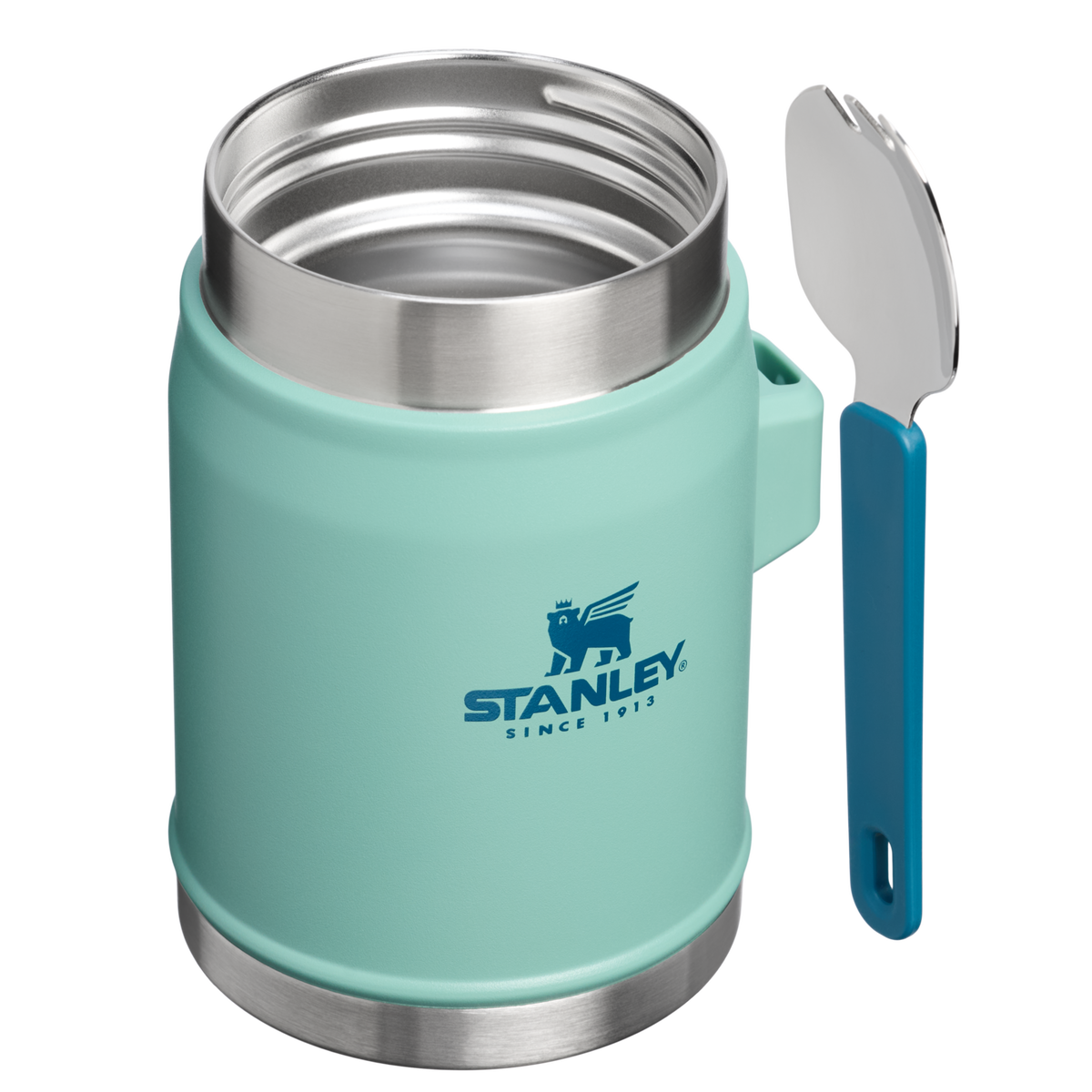 Stanley 1913 Classic Legendary Food Jar + Spork 14 OZ in Spring Green