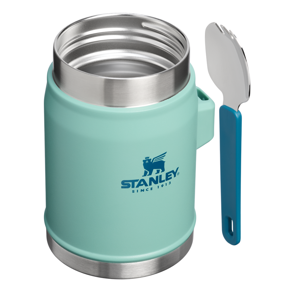 Stanley 1913 Classic Legendary Food Jar + Spork 14 OZ in Spring Green