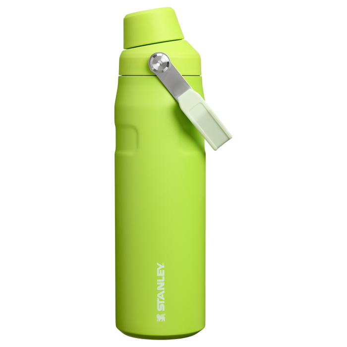 Stanley 1913 IceFlow™ Bottle with Fast Flow Lid 24 OZ in Chartreuse | Front View