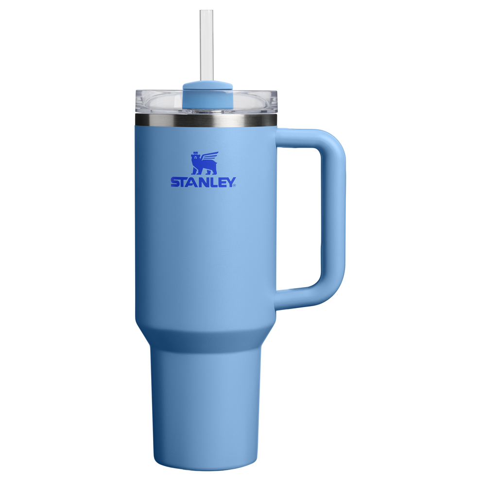Stanley 1913 The Quencher H2.0 Flowstate™ Tumbler 40 OZ in Blue Sky | Front Lid View
