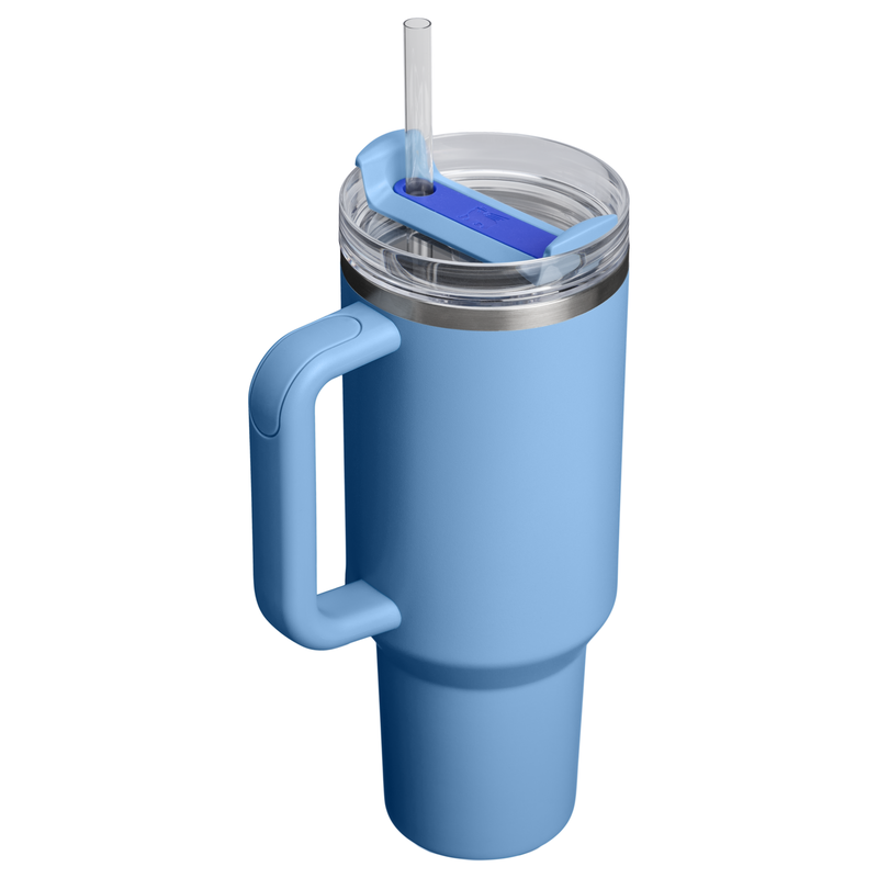 Stanley 1913 The Quencher H2.0 Flowstate™ Tumbler 40 OZ in Blue Sky | Back Lid View
