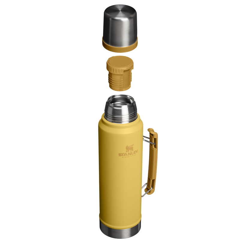 Stanley 1913 Classic Legendary Bottle 1.1 QT in Dijon | Cross Section View