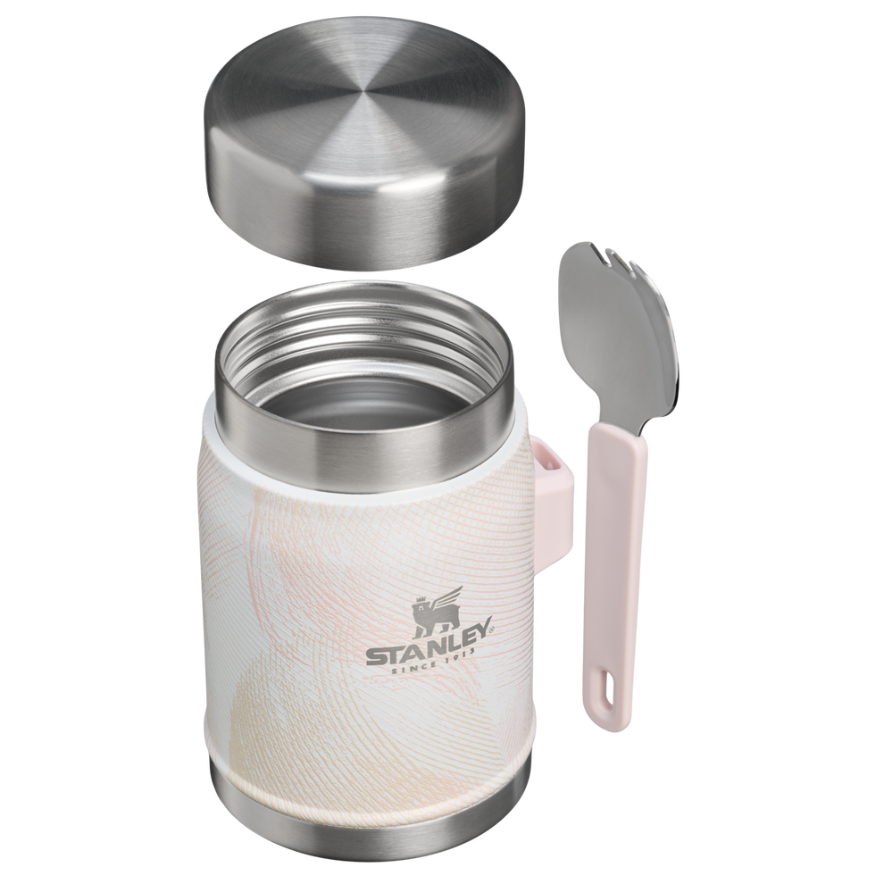 Stanley 1913 Classic Legendary Food Jar + Spork 14 OZ in Sahara Plume