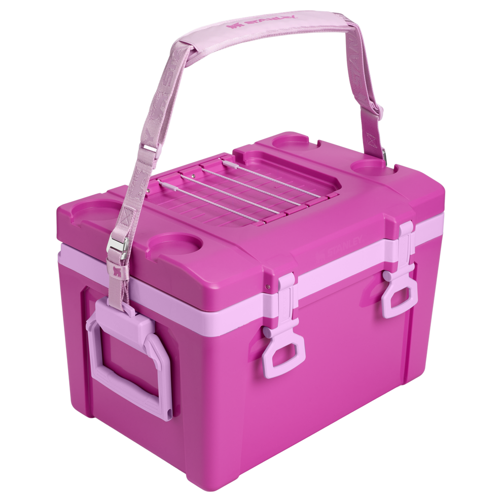 Stanley 1913 The Easy Carry Outdoor Cooler + Strap 24 QT in Dark Blossom