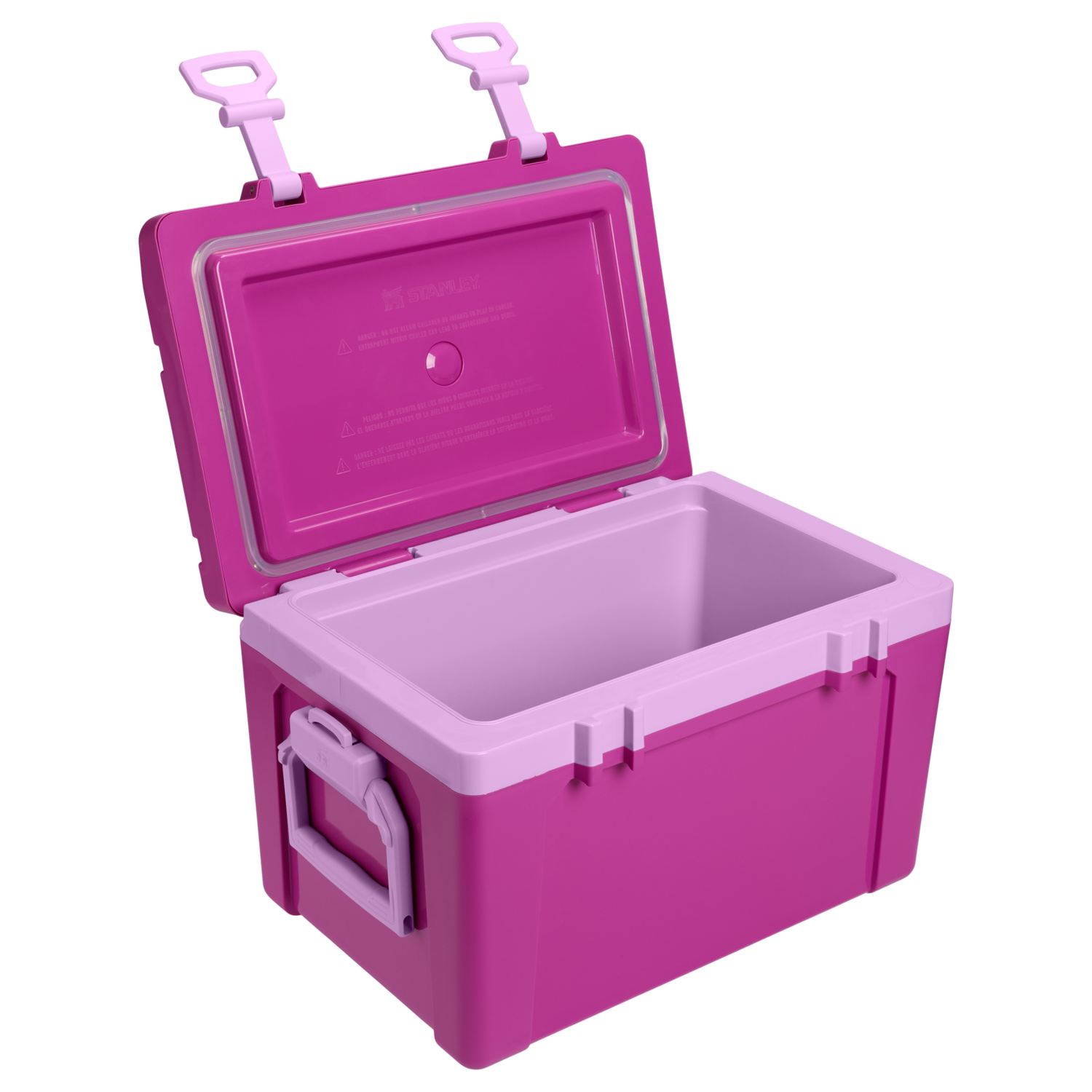 Stanley 1913 The Easy Carry Outdoor Cooler + Strap 24 QT in Dark Blossom | View 4