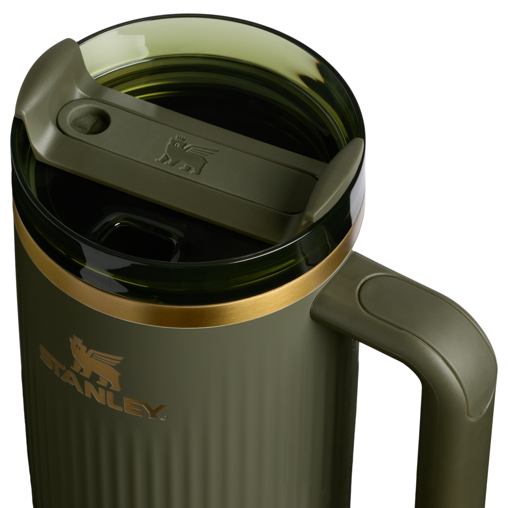 Stanley 1913 The Quencher® H2.0 Fluted Tumbler  40 OZ in Cypress Gloss